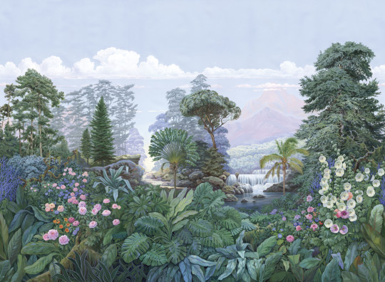 Isidore Leroy Papier peint panoramique Firone Equatorial