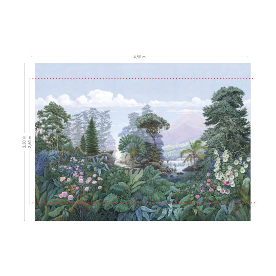 Panorama-Tapete Firone Equatorial von Isidore Leroy