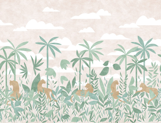 Isidore Leroy Mural Paradis Des Tigres Jour