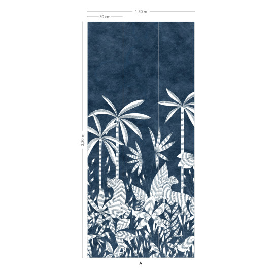 Tapete Paradis Des Tigres Nocturne Isidore Leroy A – 1/2/3