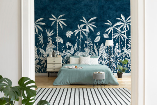 Isidore Leroy Mural Paradis Des Tigres Nocturne
