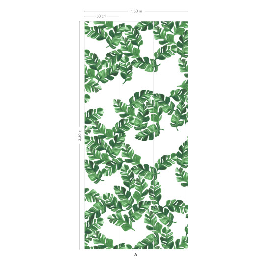 Tapete Pacifico Vert von Isidore Leroy A – 1/2/3