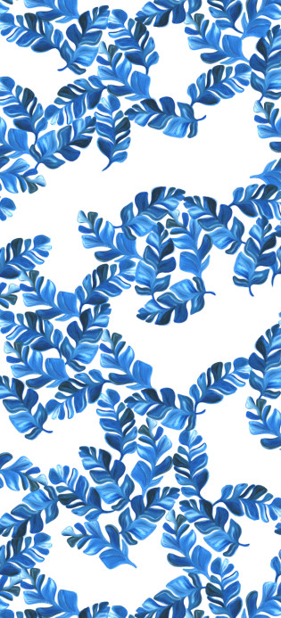 Tapete Pacifico Bleu von Isidore Leroy A – 1/2/3