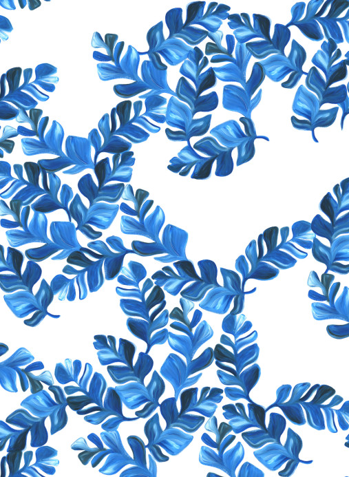 Tapete Pacifico Bleu von Isidore Leroy A – 1/2/3