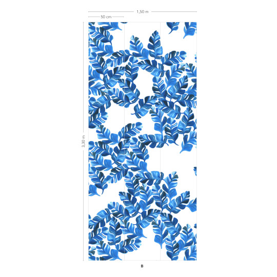 Tapete Pacifico Bleu von Isidore Leroy B – 4/5/6