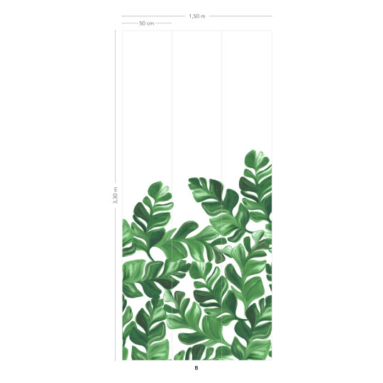 Tapete Pacifico XL Vert von Isidore Leroy B – 4/5/6