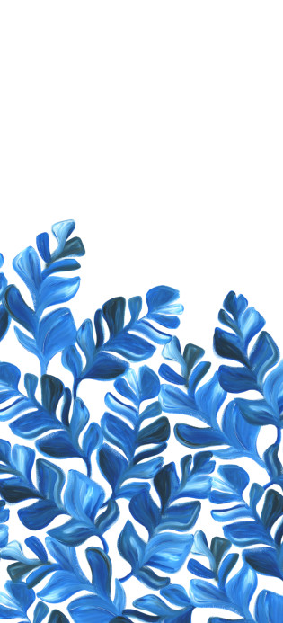 Tapete Pacifico XL Bleu von Isidore Leroy A – 1/2/3