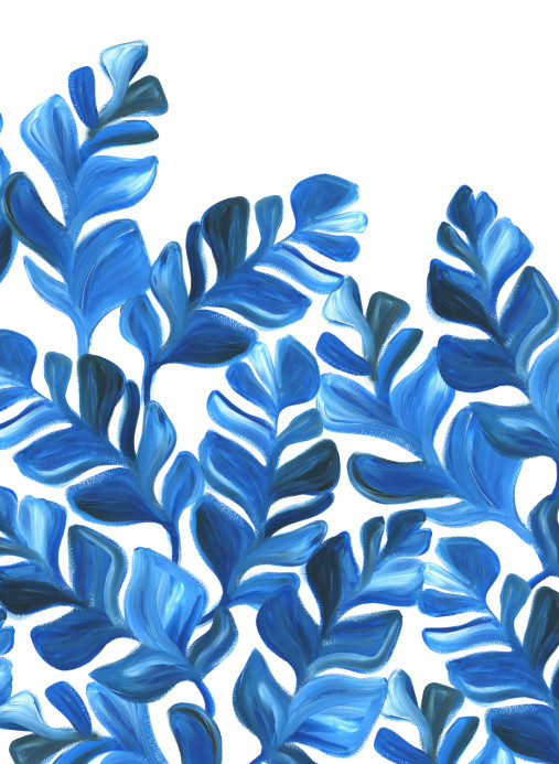 Tapete Pacifico XL Bleu von Isidore Leroy A – 1/2/3
