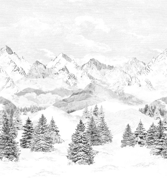 Isidore Leroy Mural Les Cimes