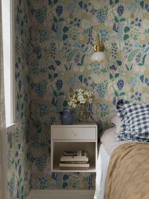 Boråstapeter Tapete Stig Lindberg Herbarium - 1370