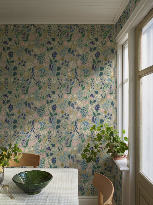 Boråstapeter Tapete Stig Lindberg Herbarium - 1370