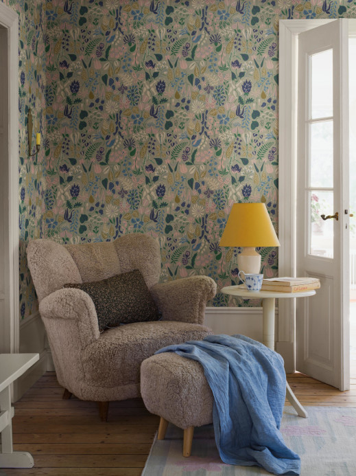 BoråsTapeter Papier peint Stig Lindberg Herbarium