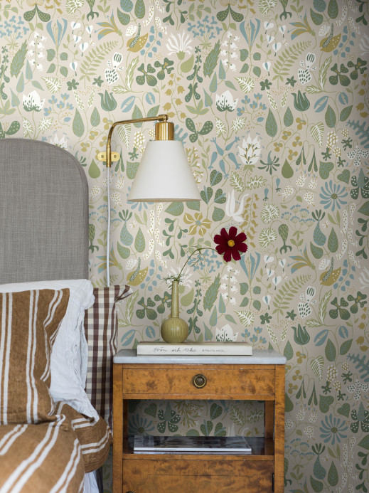 BoråsTapeter Papier peint Stig Lindberg Herbarium