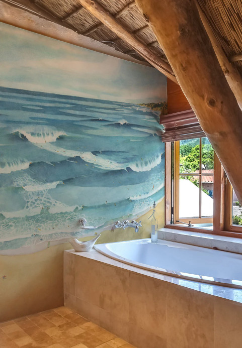 Isidore Leroy Mural Surf Landes