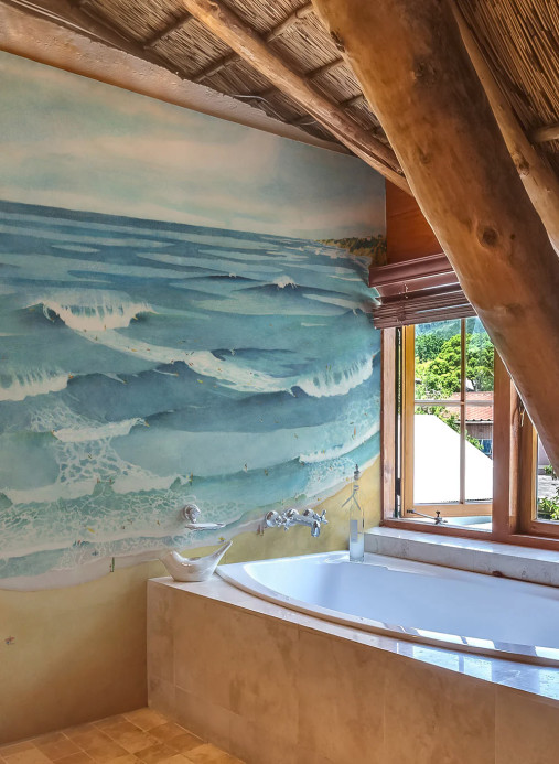 Isidore Leroy Papier peint panoramique Surf Landes