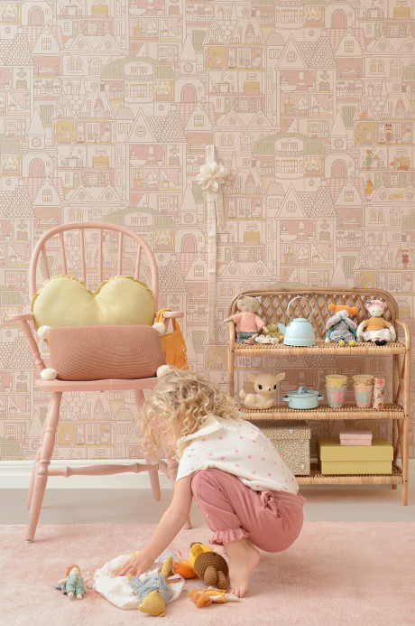 Majvillan Wallpaper Dollhouse