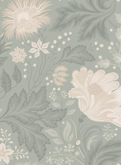 Sandberg Wallpaper Ava - Sage Green