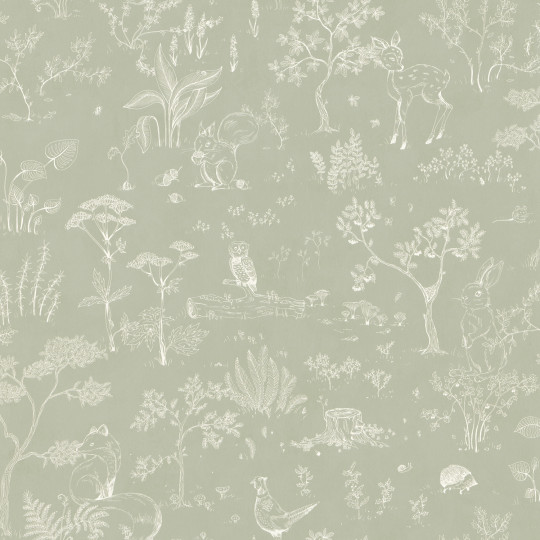 Sandberg Wallpaper Hollie Pistachio