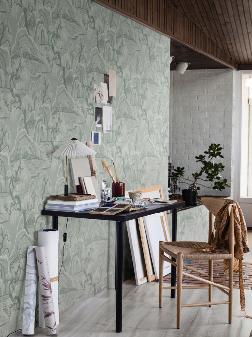 BoråsTapeter Wallpaper Indigo Garden
