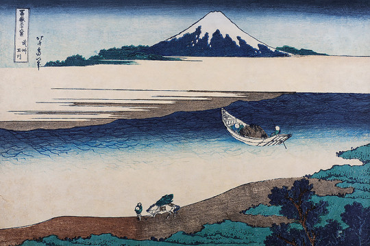 Boras Wandbild Hokusai
