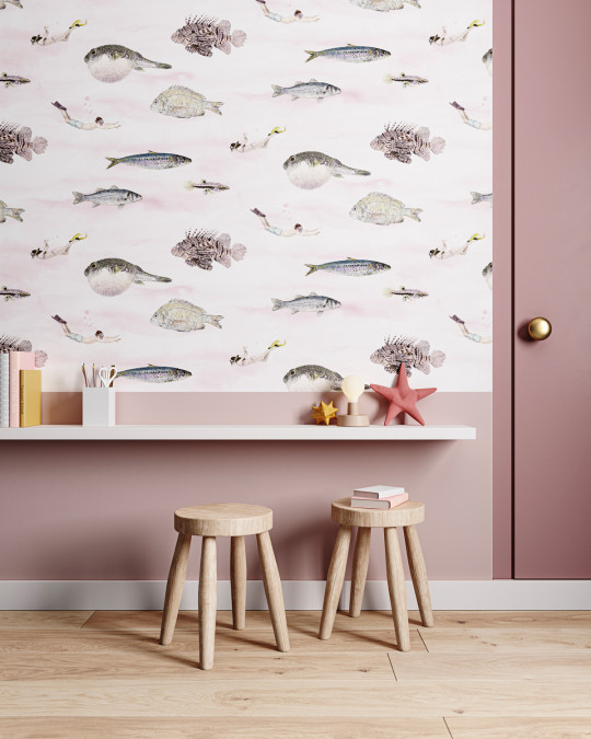 Sian Zeng Papier peint Classic Fish