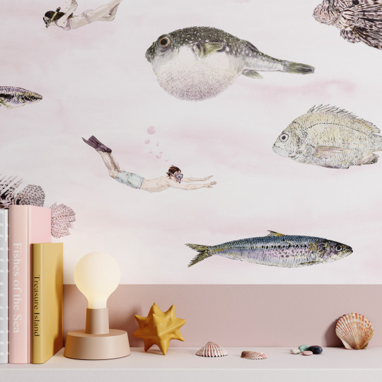 Sian Zeng Papier peint Classic Fish