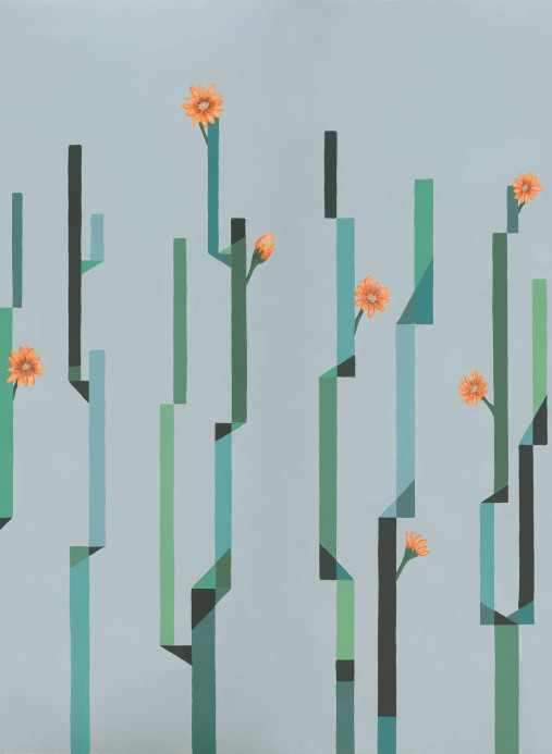 Coordonne Mural Flor De Cactus 8000054N