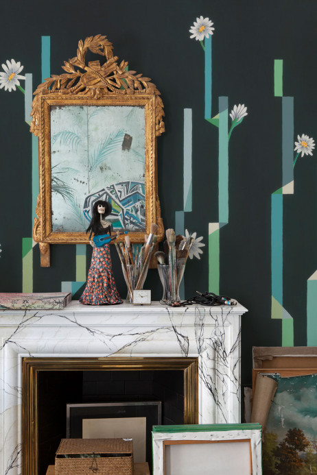 Coordonne Mural Flor De Cactus