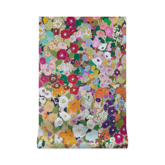 House of Hackney Wandbild Hollyhocks