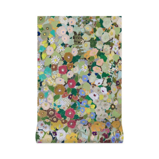House of Hackney Wandbild Hollyhocks