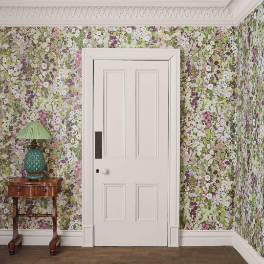 House of Hackney Papier peint panoramique Hollyhocks