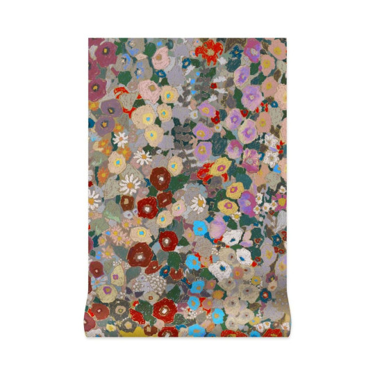 House of Hackney Tapete Hollyhocks - Autumn