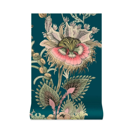House of Hackney Wandbild Flora Fantasia - Cerulean