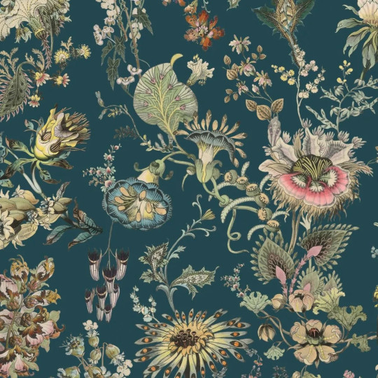House of Hackney Wandbild Flora Fantasia - Cerulean