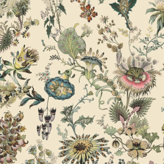 House of Hackney Wandbild Flora Fantasia - Ecru