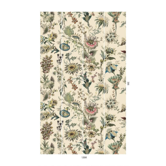 House of Hackney Wandbild Flora Fantasia - Ecru