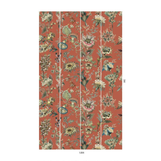 House of Hackney Wandbild Flora Fantasia - Amber