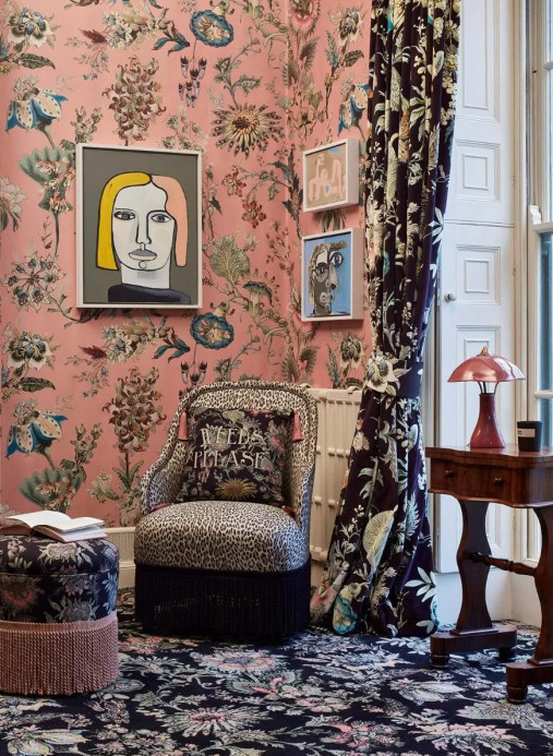 House of Hackney Wandbild Flora Fantasia