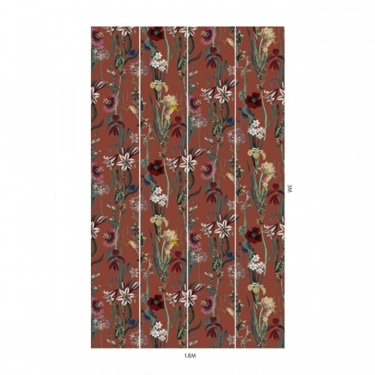 House of Hackney Wallpaper Flora Delanica - Clay