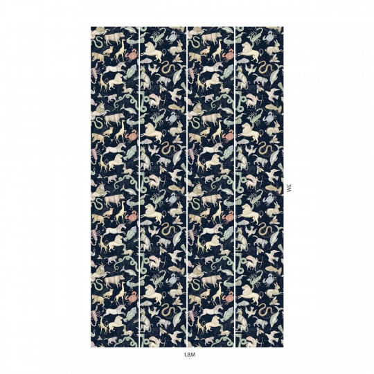 House of Hackney Wallpaper Cosmos - Midnight