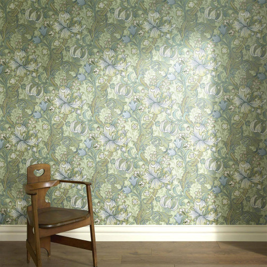 House of Hackney Tapete Golden Lily