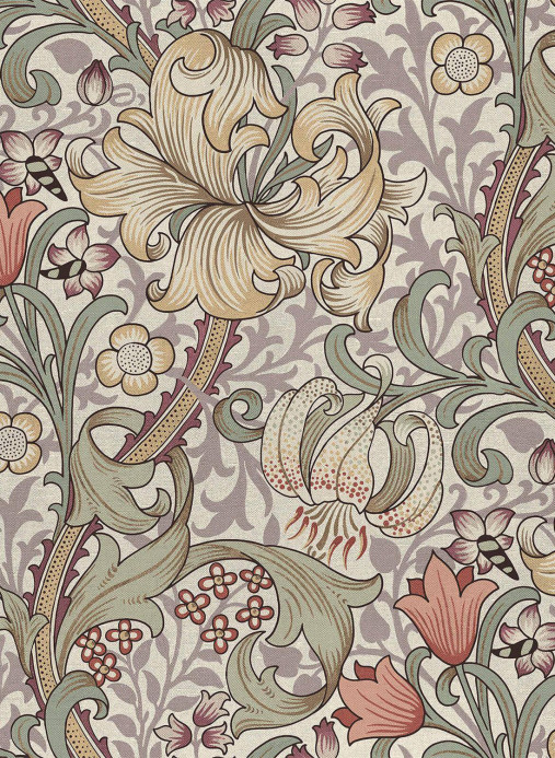 House of Hackney Tapete Golden Lily - Cirrus