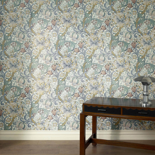 House of Hackney Tapete Golden Lily