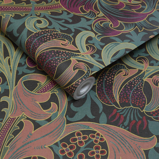 House of Hackney Tapete Golden Lily - Apatite 2025