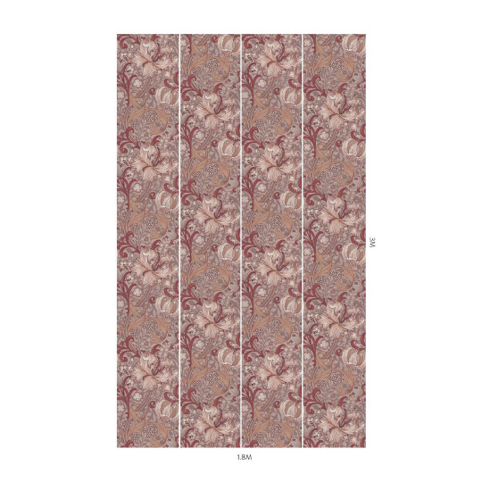 House of Hackney Tapete Golden Lily - Tourmaline