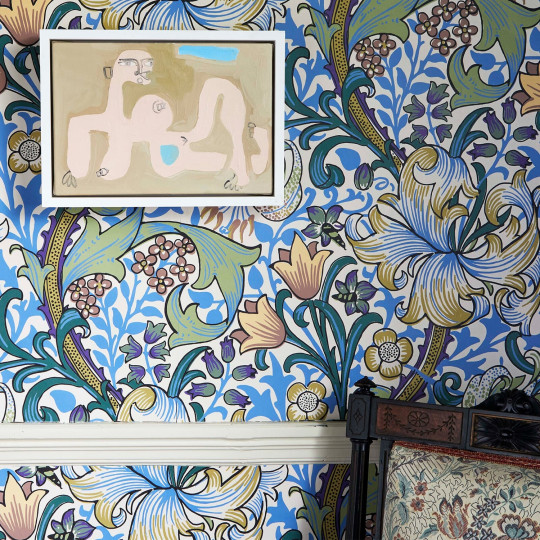 House of Hackney Wallpaper Golden Lily - Sky