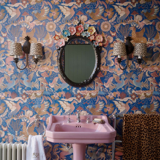 House of Hackney Wallpaper Phantasia - Sapphire