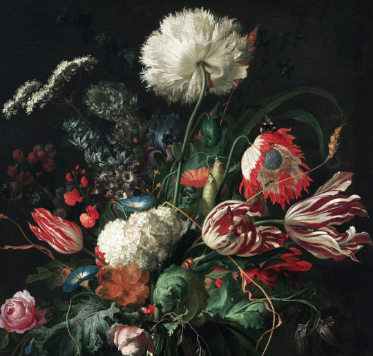 KEK Amsterdam Wandbild Golden Age Flowers 2 - 2.922m