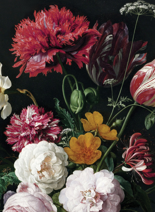 KEK Amsterdam Wandbild Golden Age Flowers 3 - 1.948m