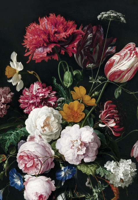 KEK Amsterdam Wandbild Golden Age Flowers 3